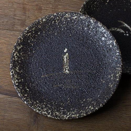 Handmade Coarse Clay Teapot Tray – Zen-Inspired Ceramic Drip Tray, Japanese-Style Dry Brewing Plate & Tea Table, Retro Tea Stand