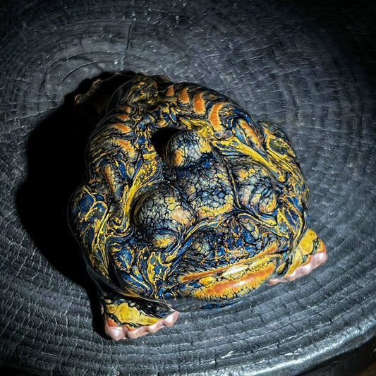 Jianzhan tea pet ornament toad home spray water Pixiu pet can keep golden cicada tea cup tea tray tea table tea set accessories