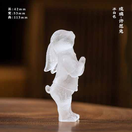 Wishing Rabbit Zodiac Mascot Incense Holder