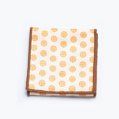 Linen & Cotton Tea Towel Set – Premium Absorbent Tea Cloths with Artistic Prints (Plush Thickened Fabric for Gongfu Tea Care)