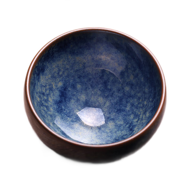 Intangible Cultural Heritage Master Li Zhengui Glacier Cave Huilan Jianzhan Master Cup Teacup Teacup All Handmade Tianmu Yao Change