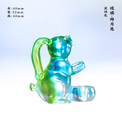 Wishing Rabbit Zodiac Mascot Incense Holder