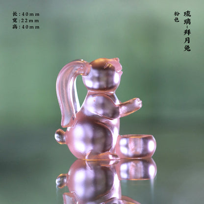 Wishing Rabbit Zodiac Mascot Incense Holder